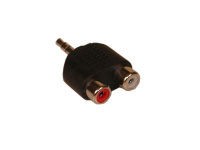 Sandberg Adapter MiniJack-M->2xRCA-F (502-17)